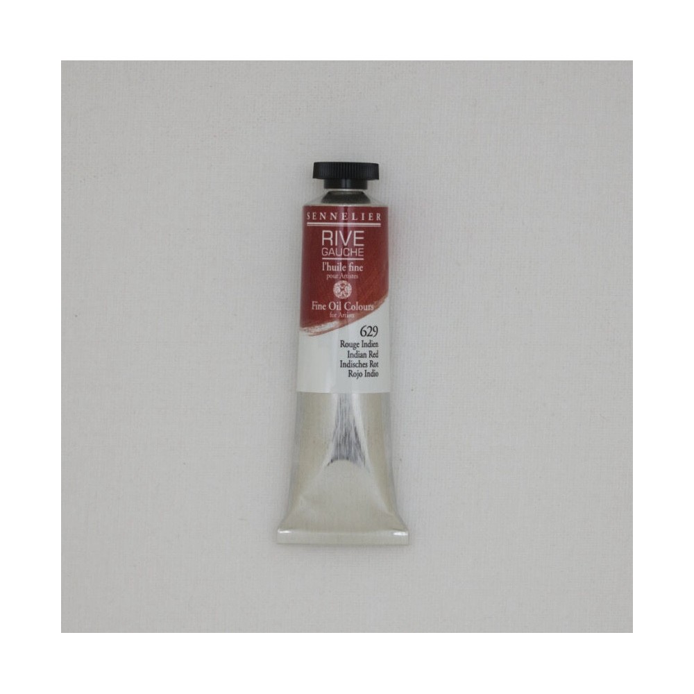 Rive Gauche fine oil paint - Sennelier - 629, Indian Red, 40 ml