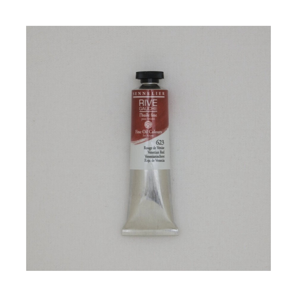 Rive Gauche fine oil paint - Sennelier - 623, Venetian Red, 40 ml