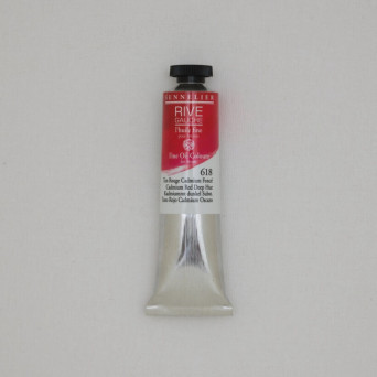 Rive Gauche fine oil paint - Sennelier - 618, Cadmium Red Deep Hue, 40 ml