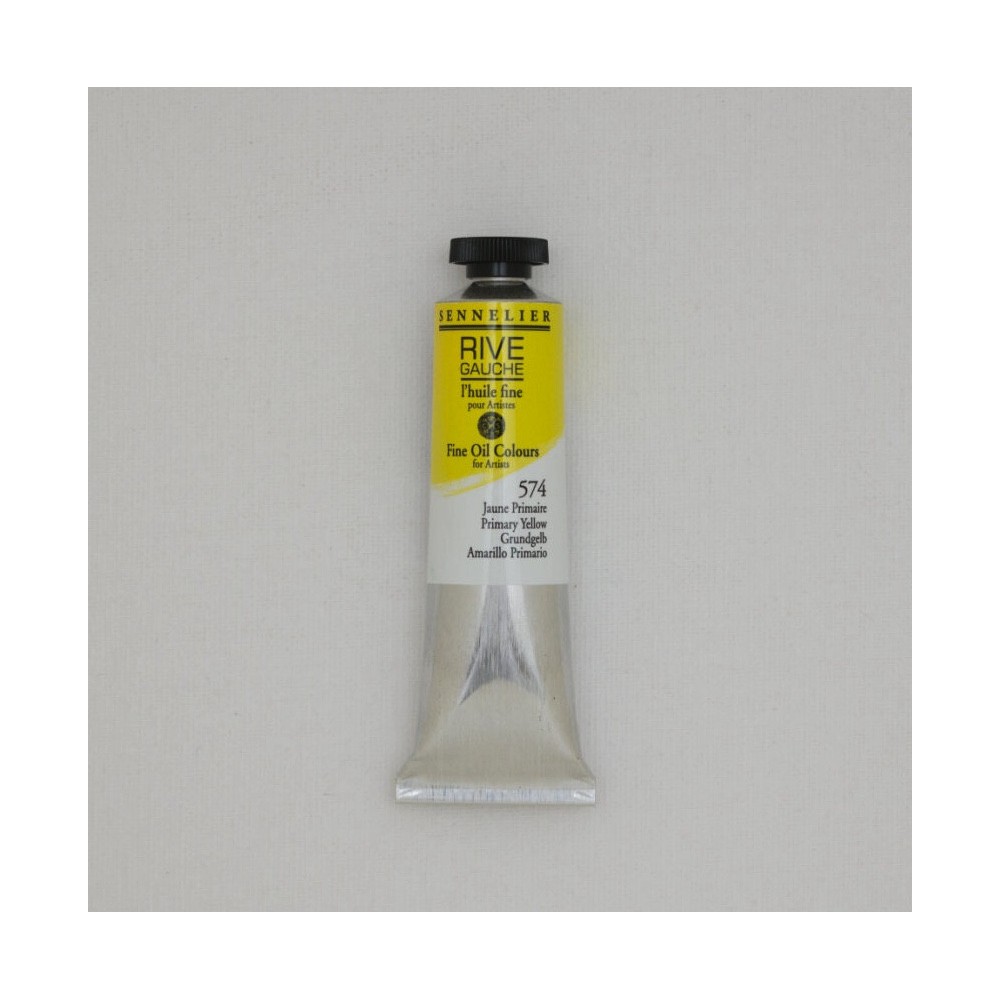Farba olejna Rive Gauche - Sennelier - 574, Primary Yellow, 40 ml