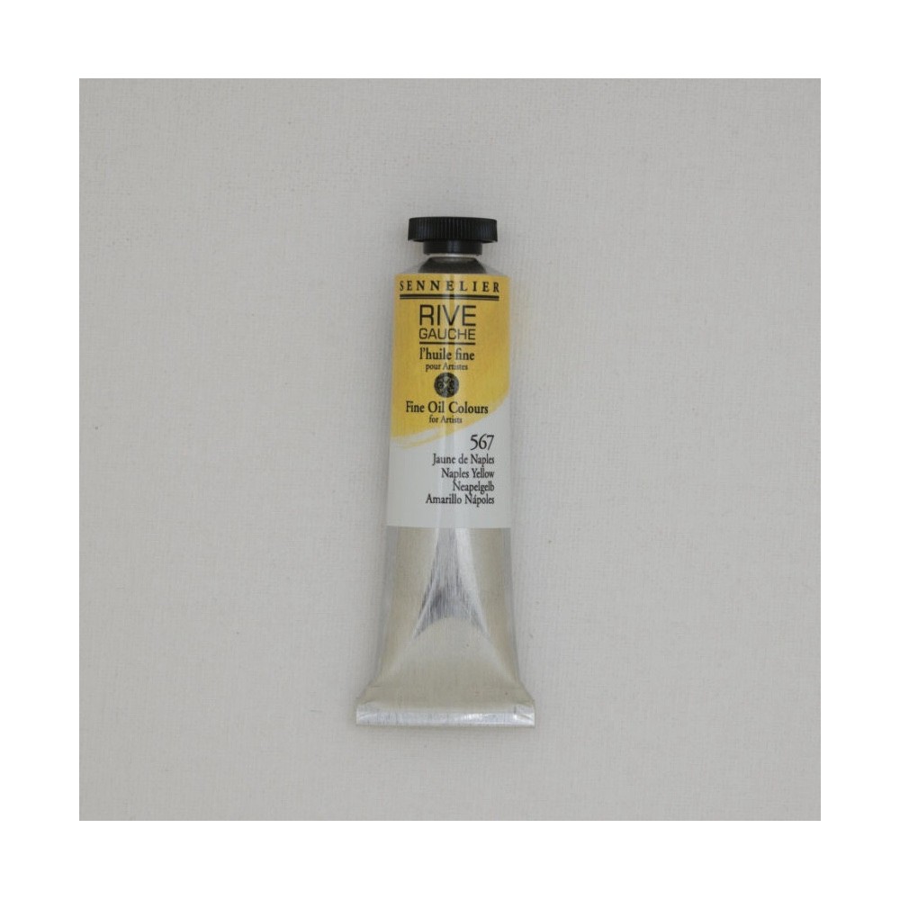 Rive Gauche fine oil paint - Sennelier - 567, Naples Yellow, 40 ml