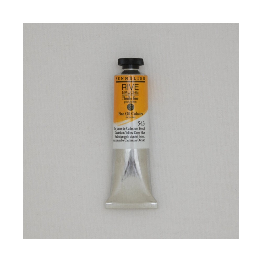 Farba olejna Rive Gauche - Sennelier - 543, Cadmium Yellow Deep Hue, 40 ml