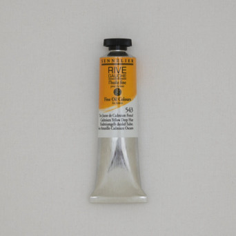 Rive Gauche fine oil paint - Sennelier - 543, Cadmium Yellow Deep Hue, 40 ml
