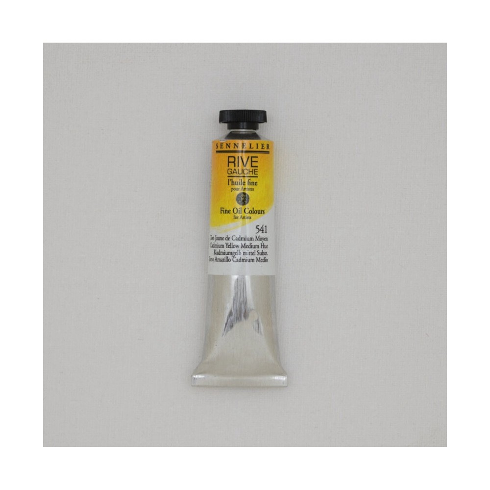Rive Gauche fine oil paint - Sennelier - 541, Cadmium Yellow Medium Hue, 40 ml