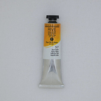 Rive Gauche fine oil paint - Sennelier - 517, Indian Yellow, 40 ml