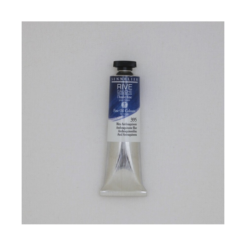 Farba olejna Rive Gauche - Sennelier - 395, Anthraquoinone Blue, 40 ml