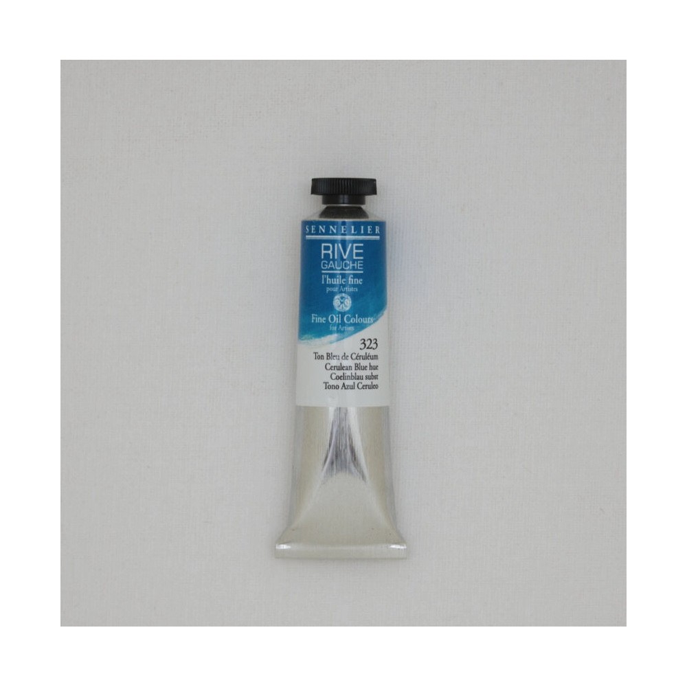 Rive Gauche fine oil paint - Sennelier - 323, Cerulean Blue Hue, 40 ml