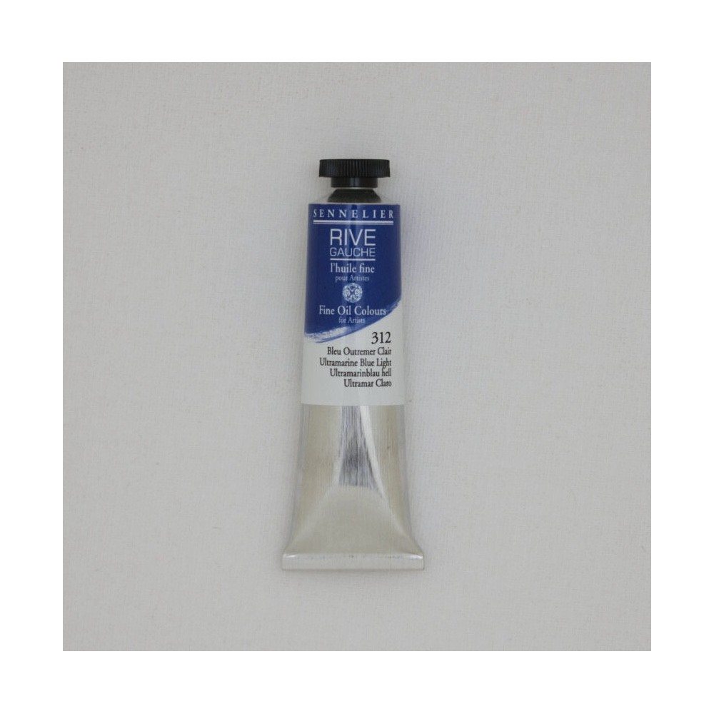 Farba olejna Rive Gauche - Sennelier - 312, Ultramarine Blue Light, 40 ml