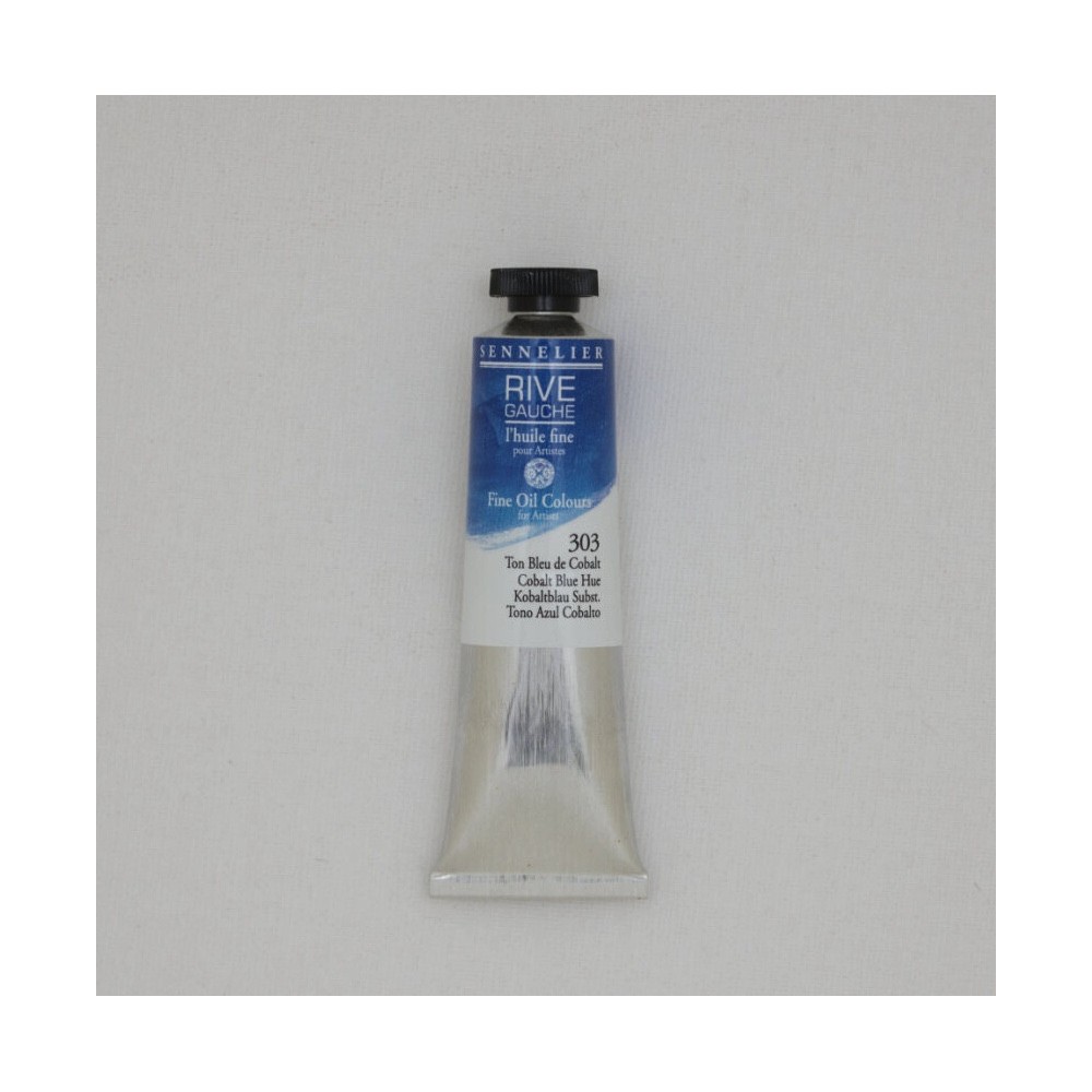 Farba olejna Rive Gauche - Sennelier - 303, Cobalt Blue Hue, 40 ml
