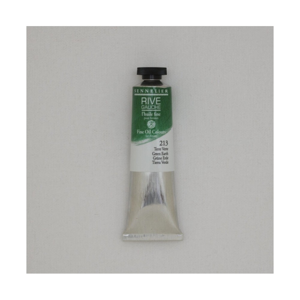 Farba olejna Rive Gauche - Sennelier - 213, Green Earth, 40 ml