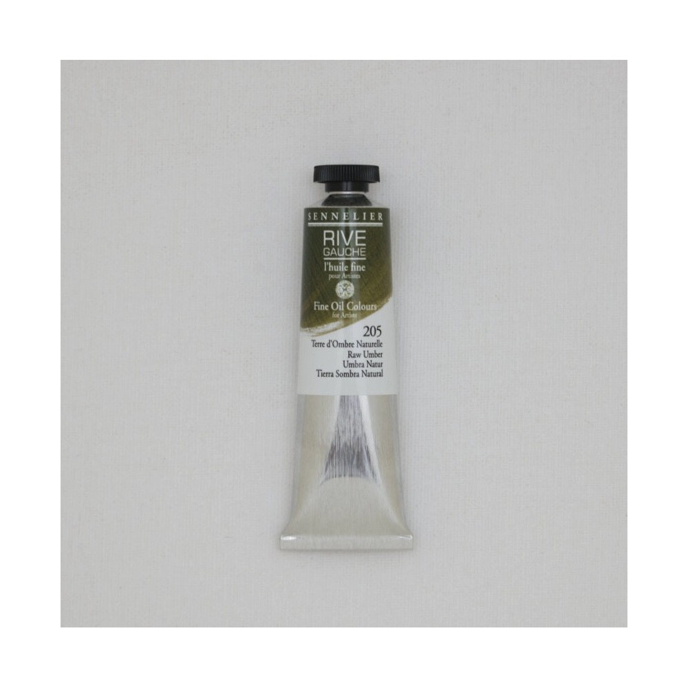 Rive Gauche fine oil paint - Sennelier - 205, Raw Umber, 40 ml