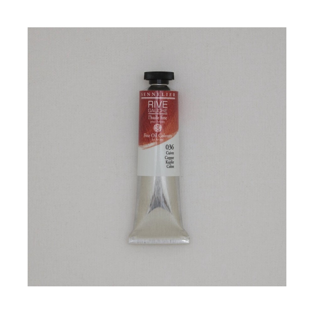 Farba olejna Rive Gauche - Sennelier - 036, Copper, 40 ml