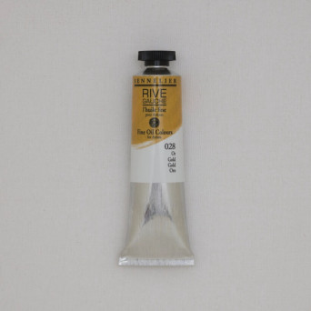 Farba olejna Rive Gauche - Sennelier - 028, Gold, 40 ml