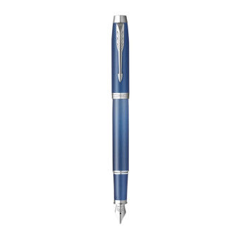 Pióro wieczne IM Rituals w etui - Parker - Blue & Silver Trim F