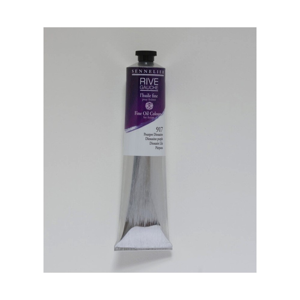 Rive Gauche fine oil paint - Sennelier - 917, Dioxazine Purple, 200 ml