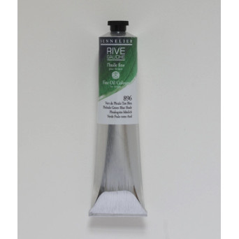 Rive Gauche fine oil paint - Sennelier - 896, Phthalo Green Blue, 200 ml