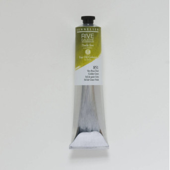 Farba olejna Rive Gauche - Sennelier - 851, Golden Green, 200 ml