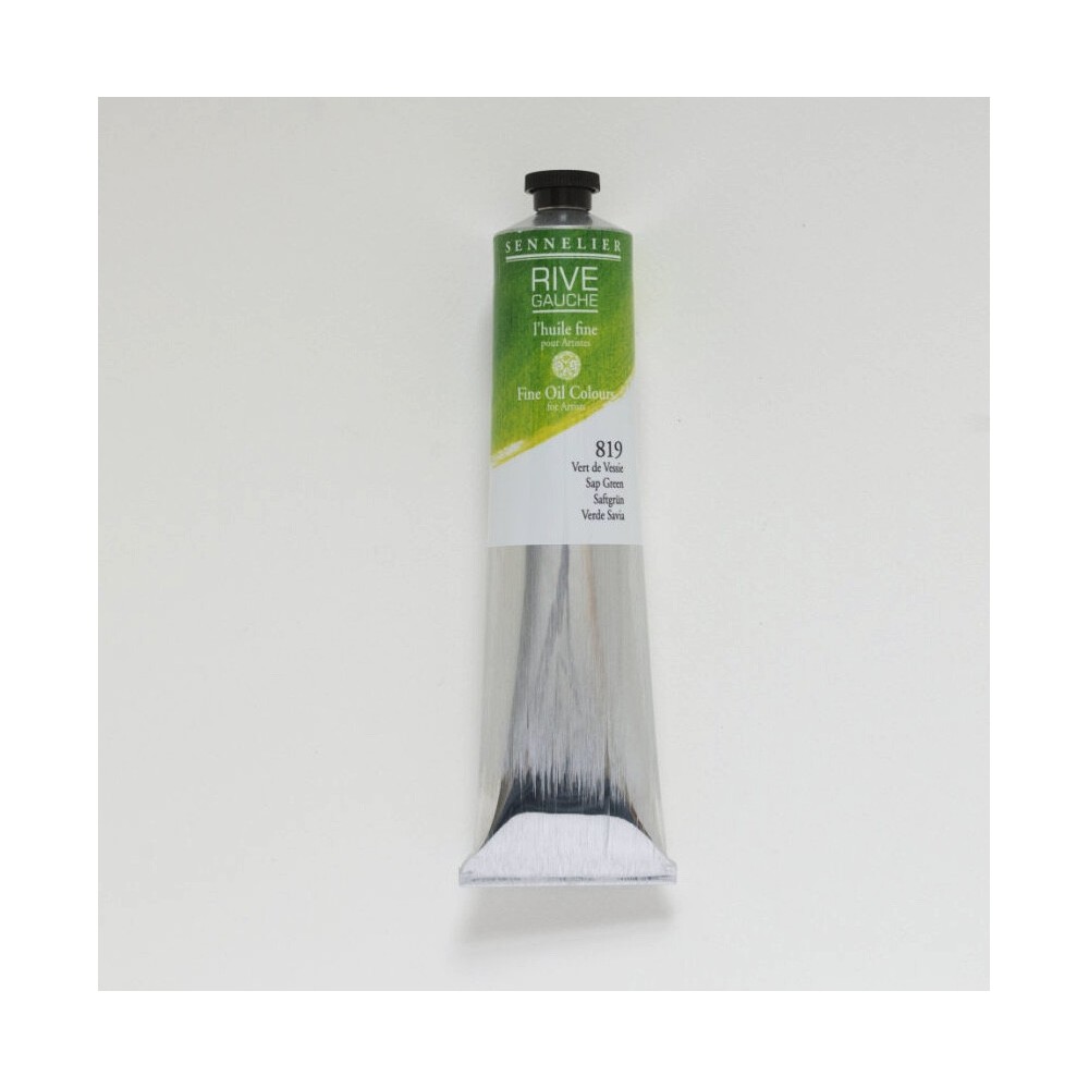 Farba olejna Rive Gauche - Sennelier - 819, Sap Green, 200 ml