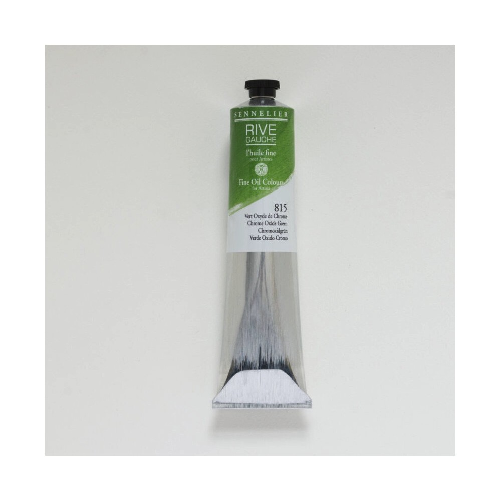 Farba olejna Rive Gauche - Sennelier - 815, Chrome Oxide Green, 200 ml