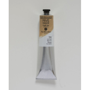 Farba olejna Rive Gauche - Sennelier - 705, Warm Grey, 200 ml