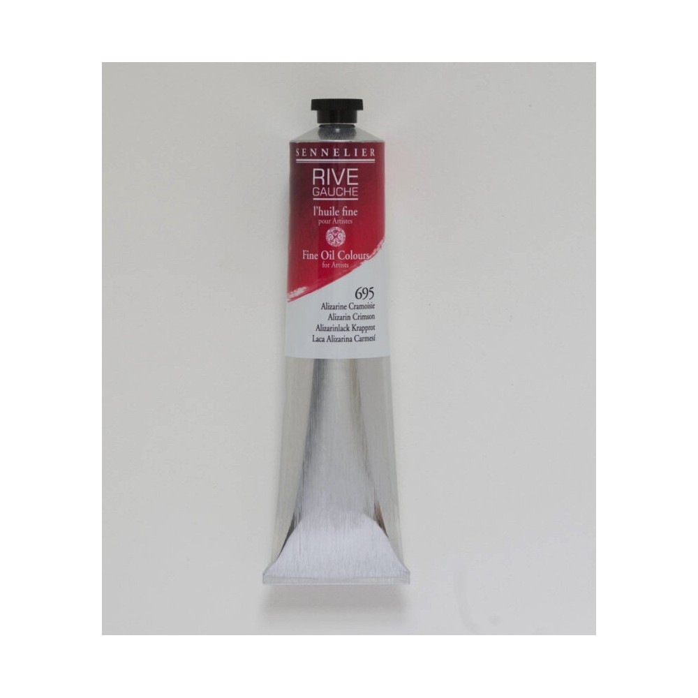 Rive Gauche fine oil paint - Sennelier - 695, Alizarin Crimson, 200 ml