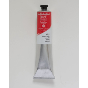 Rive Gauche fine oil paint - Sennelier - 685, Pyrrole Red, 200 ml