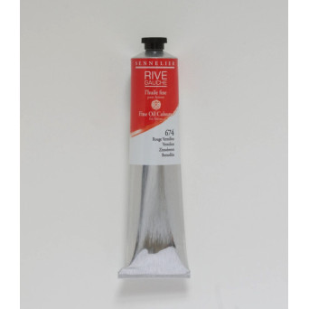 Farba olejna Rive Gauche - Sennelier - 674, Vermilion, 200 ml