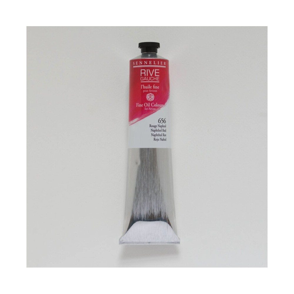 Rive Gauche fine oil paint - Sennelier - 656, Naphthol Red, 200 ml