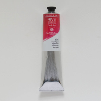 Rive Gauche fine oil paint - Sennelier - 656, Naphthol Red, 200 ml