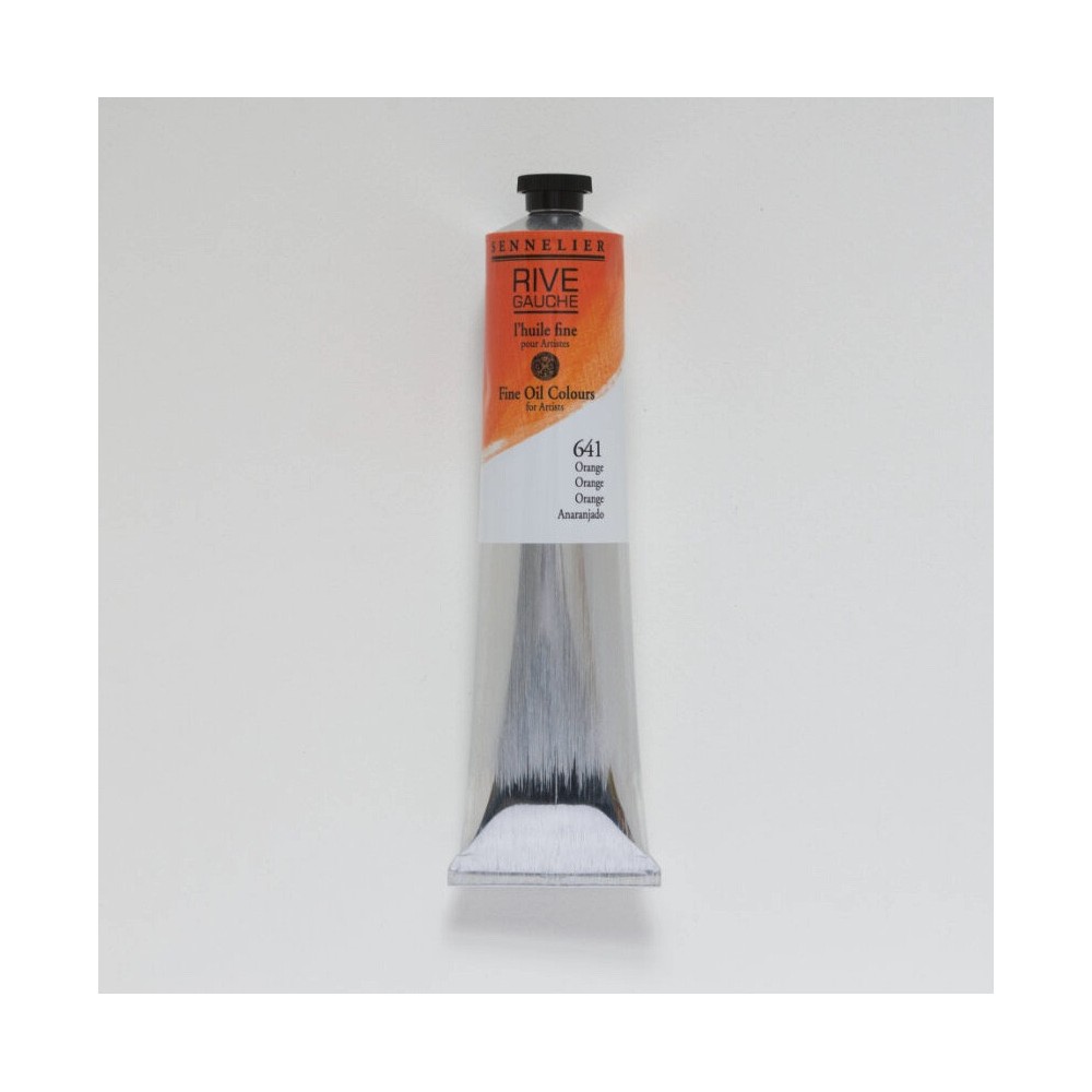 Rive Gauche fine oil paint - Sennelier - 641, Orange, 200 ml