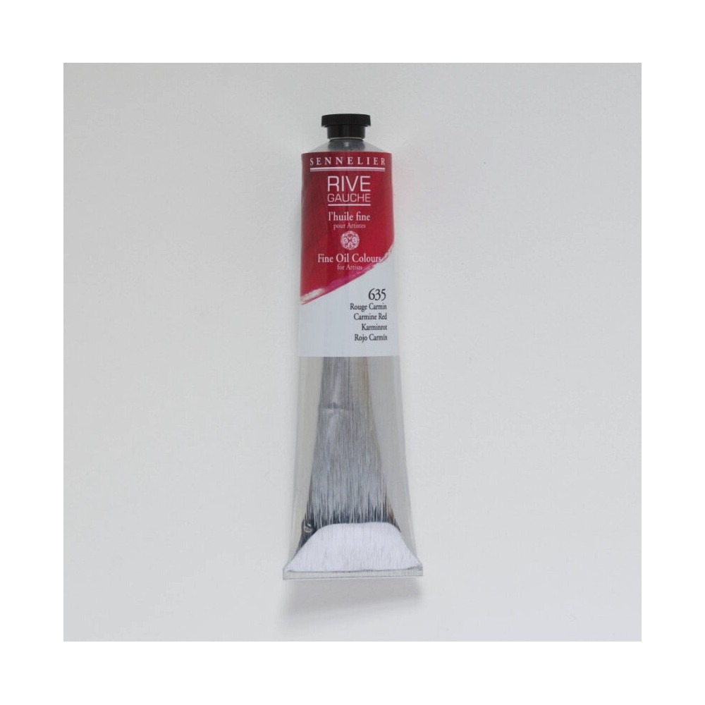 Rive Gauche fine oil paint - Sennelier - 635, Carmine Red, 200 ml