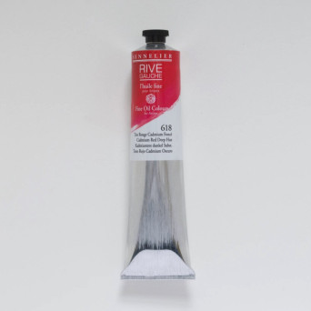 Rive Gauche fine oil paint - Sennelier - 618, Cadmium Red Deep Hue, 200 ml