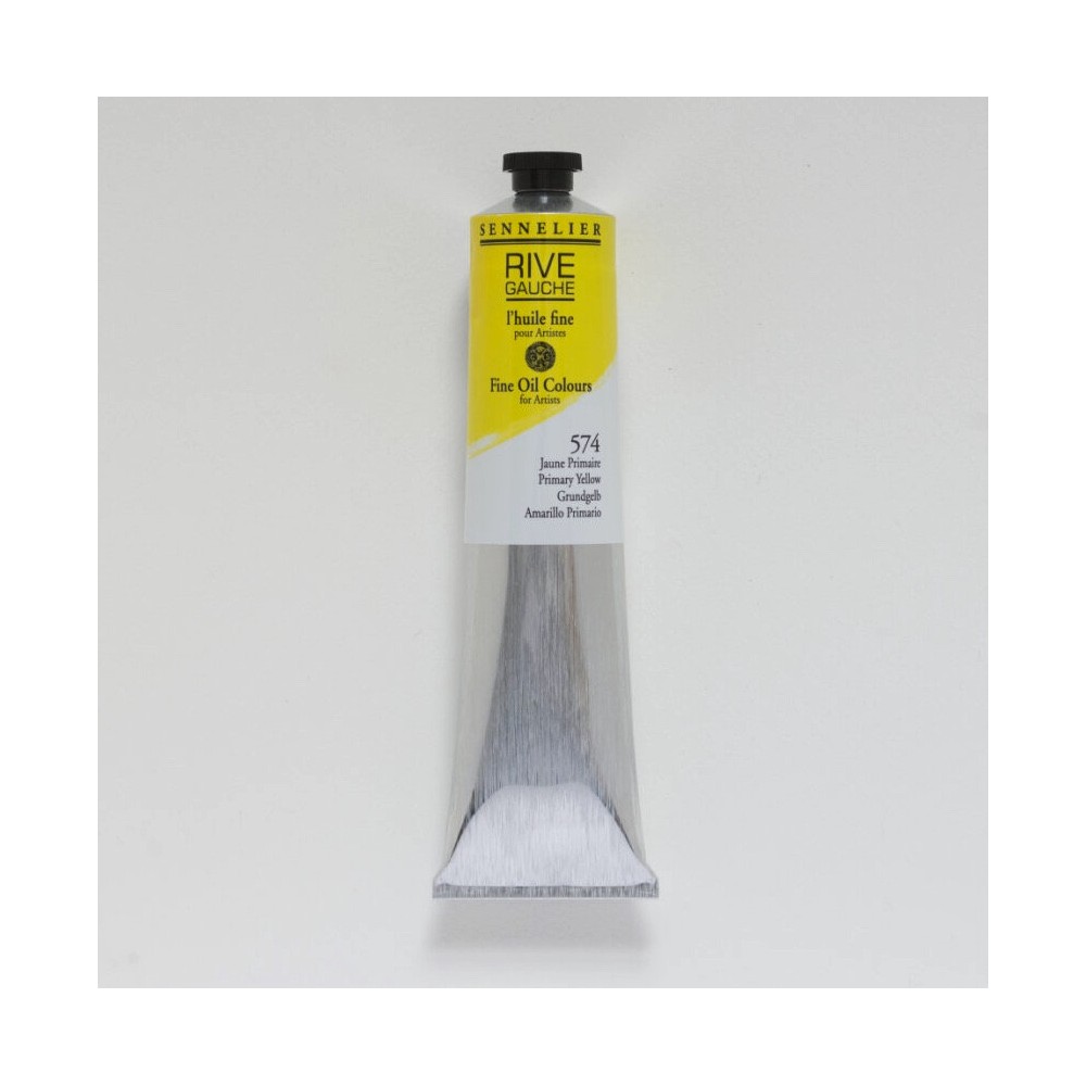 Farba olejna Rive Gauche - Sennelier - 574, Primary Yellow, 200 ml