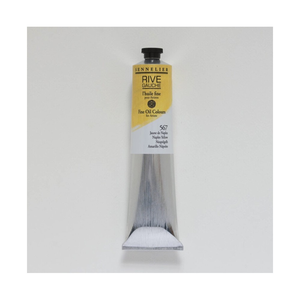 Rive Gauche fine oil paint - Sennelier - 567, Naples Yellow, 200 ml