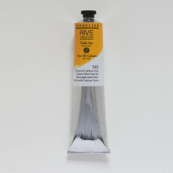 Rive Gauche fine oil paint - Sennelier - 543, Cadmium Yellow Deep Hue, 200 ml