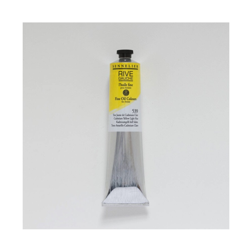 Rive Gauche fine oil paint - Sennelier - 539, Cadmium Yellow Light Hue, 200 ml