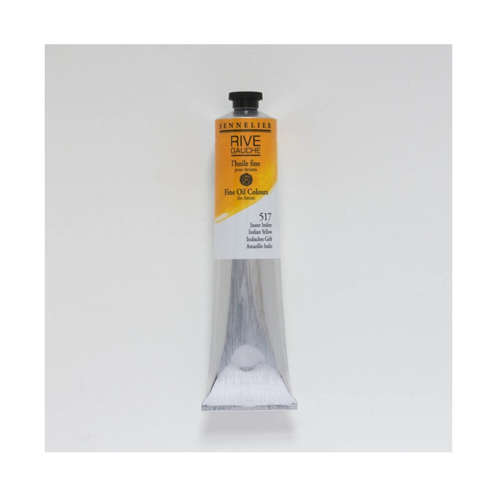 Farba olejna Rive Gauche - Sennelier - 517, Indian Yellow, 200 ml
