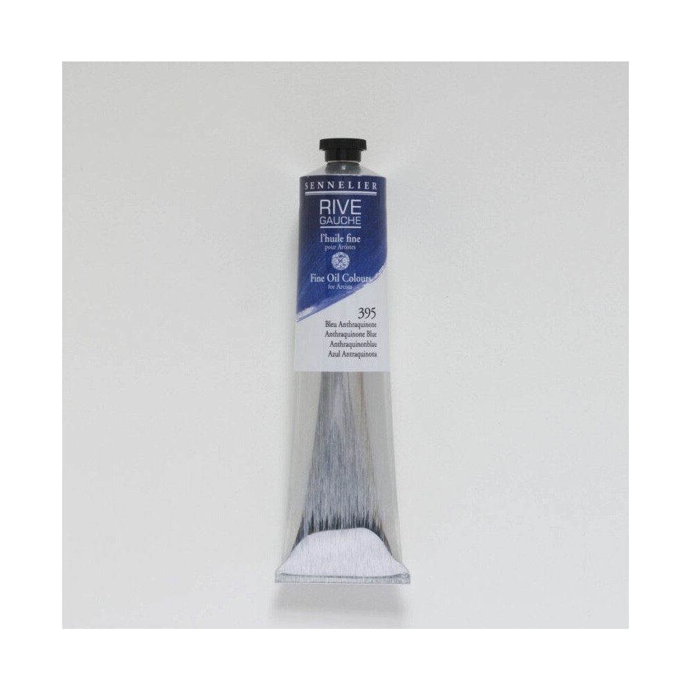 Farba olejna Rive Gauche - Sennelier - 395, Anthraquoinone Blue, 200 ml