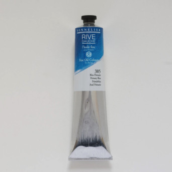 Rive Gauche fine oil paint - Sennelier - 385, Primary Blue, 200 ml