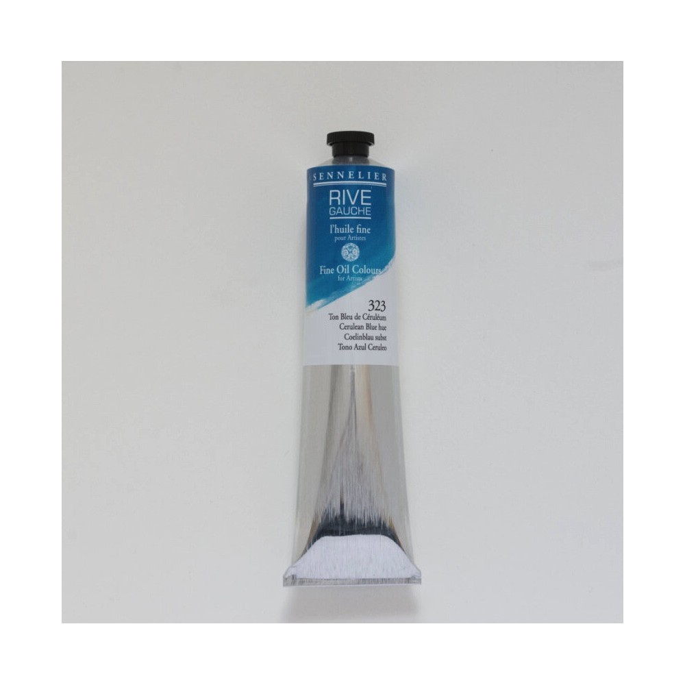 Rive Gauche fine oil paint - Sennelier - 323, Cerulean Blue Hue, 200 ml