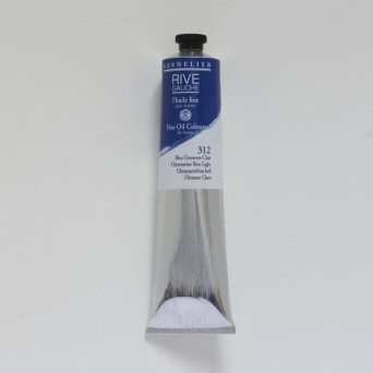 Rive Gauche fine oil paint - Sennelier - 312, Ultramarine Blue Light, 200 ml