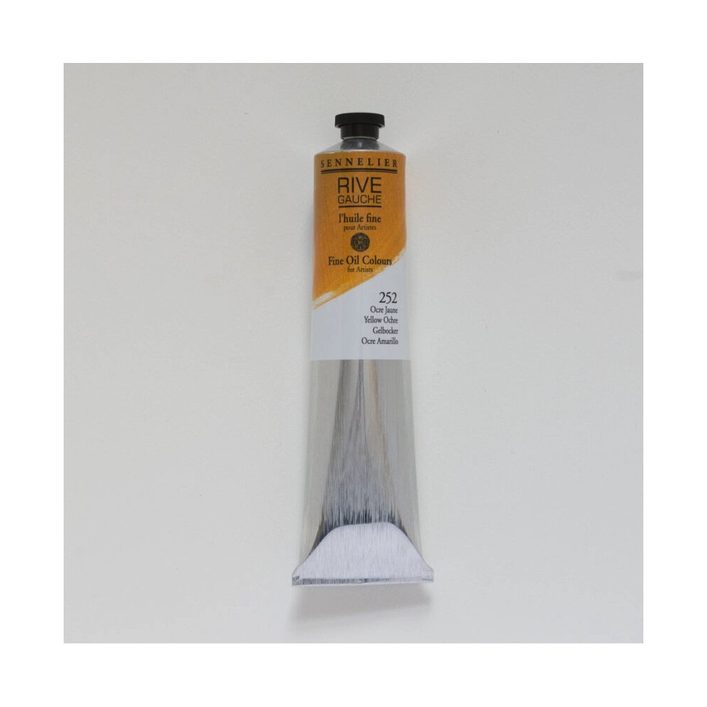 Farba olejna Rive Gauche - Sennelier - 252, Yellow Ochre, 200 ml