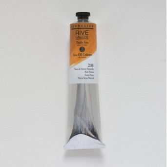 Farba olejna Rive Gauche - Sennelier - 208, Raw Sienna, 200 ml