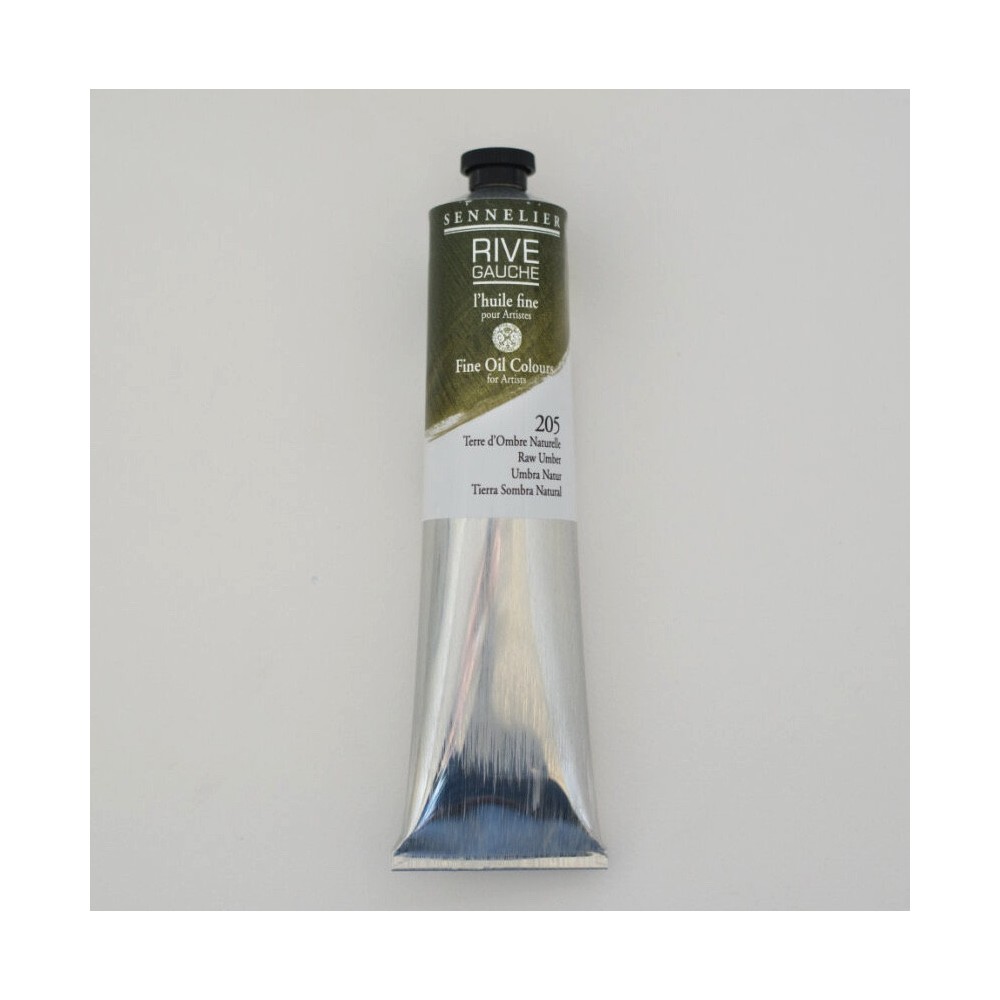 Rive Gauche fine oil paint - Sennelier - 205, Raw Umber, 200 ml