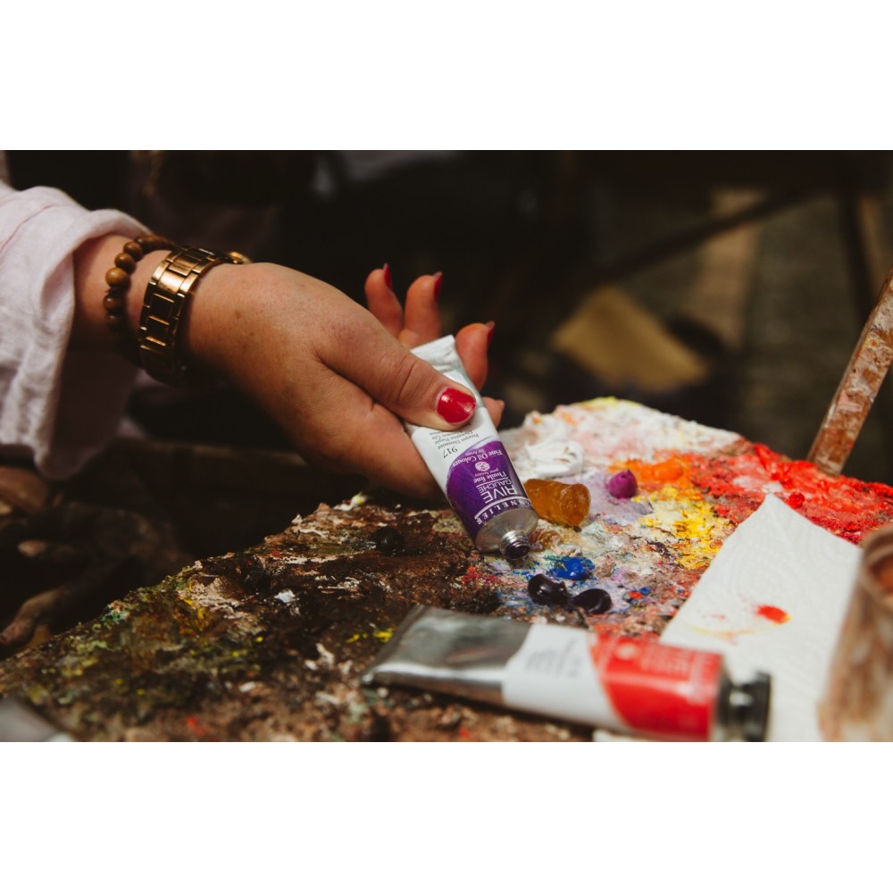 Farba olejna Rive Gauche - Sennelier - 119, Zinc White, 200 ml