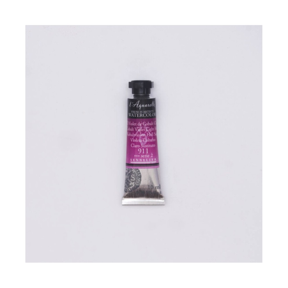 Farba akwarelowa l’Aquarelle - Sennelier - 911, Cobalt Violet Light Hue, 10 ml