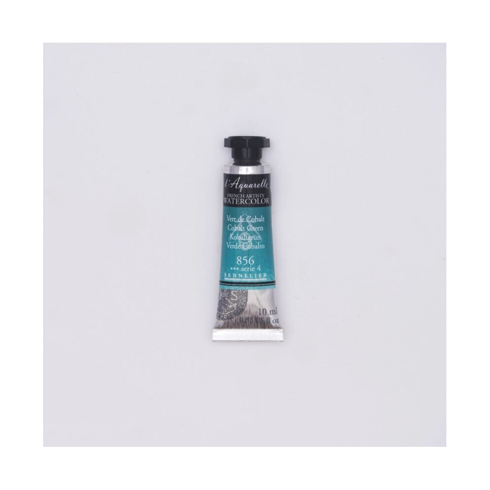 Farba akwarelowa l’Aquarelle - Sennelier - 856, Cobalt Green, 10 ml