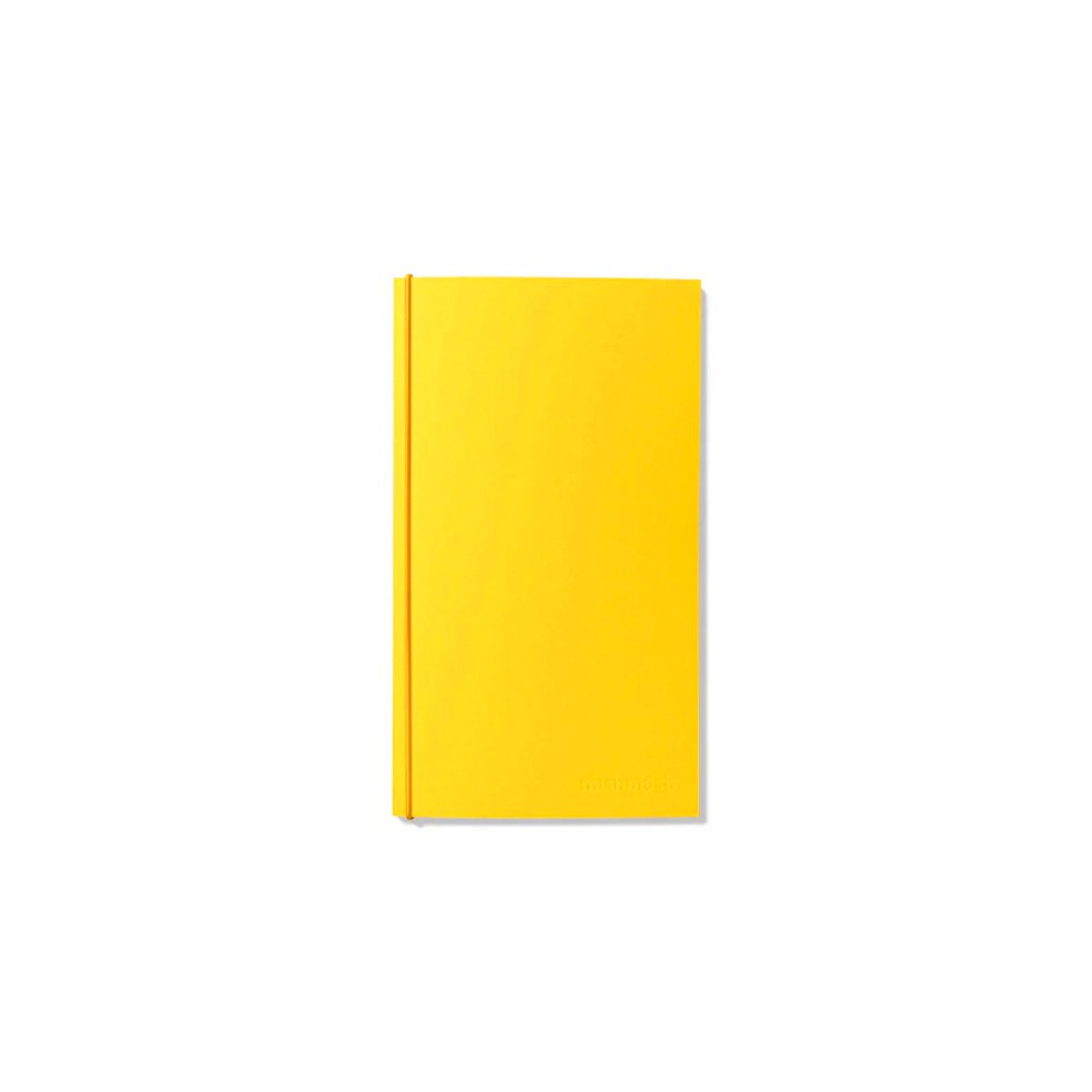 Log notebook refills - mishmash - Lined, Citrine, 12 x 22 cm, 64 pages
