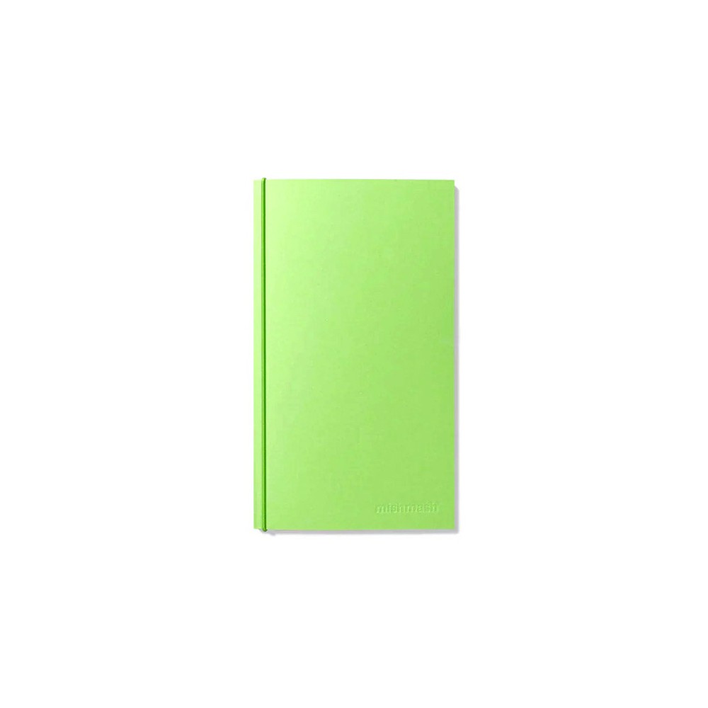 Wkład do notesu Log - mishmash - Dotted, Green, 12 x 22 cm, 64 strony