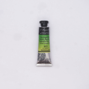 Farba akwarelowa l’Aquarelle - Sennelier - 805, Phthalo Green Light, 10 ml